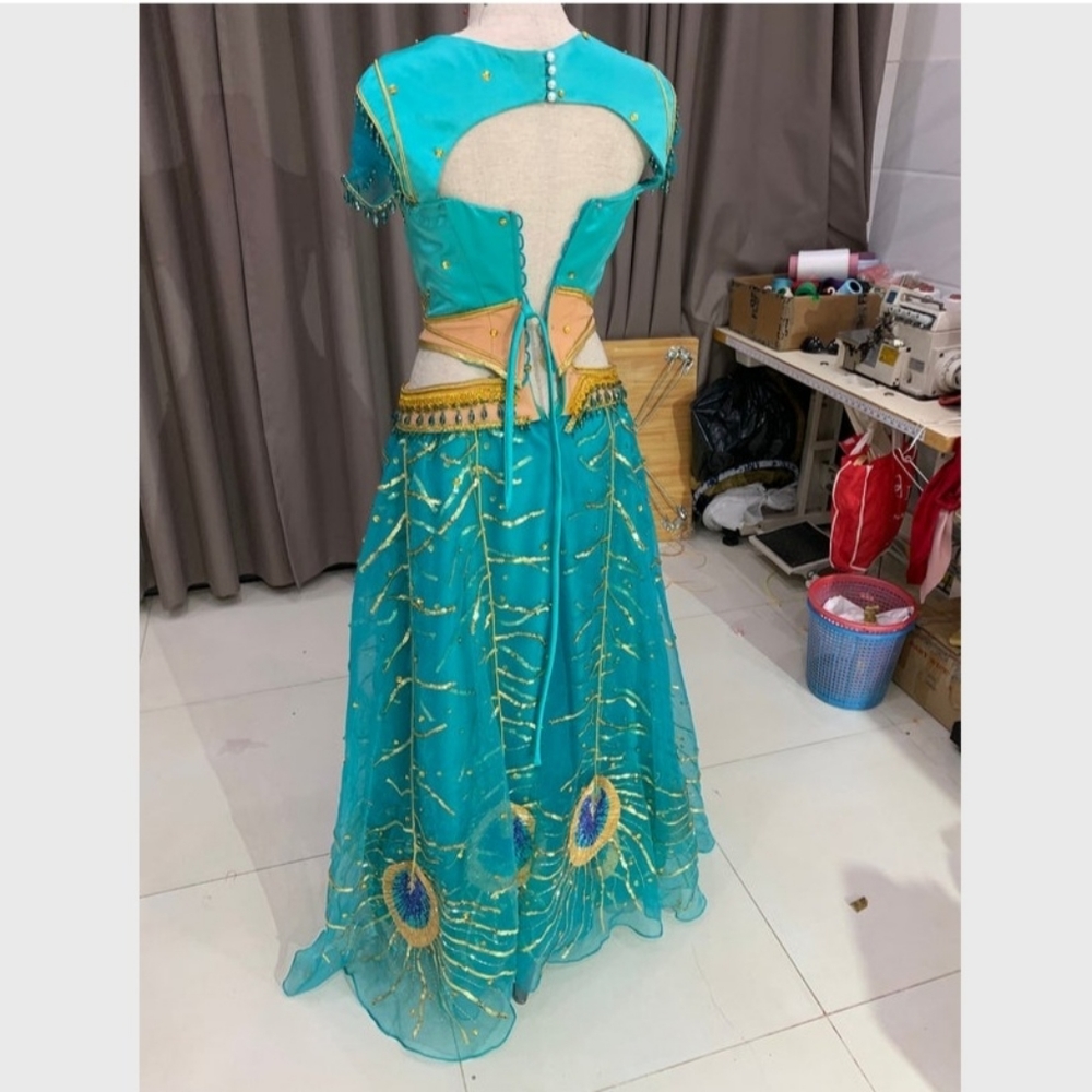 Jasmine Cosplay Costume Live Action by Molly Nguyen - Picture 2 of 16